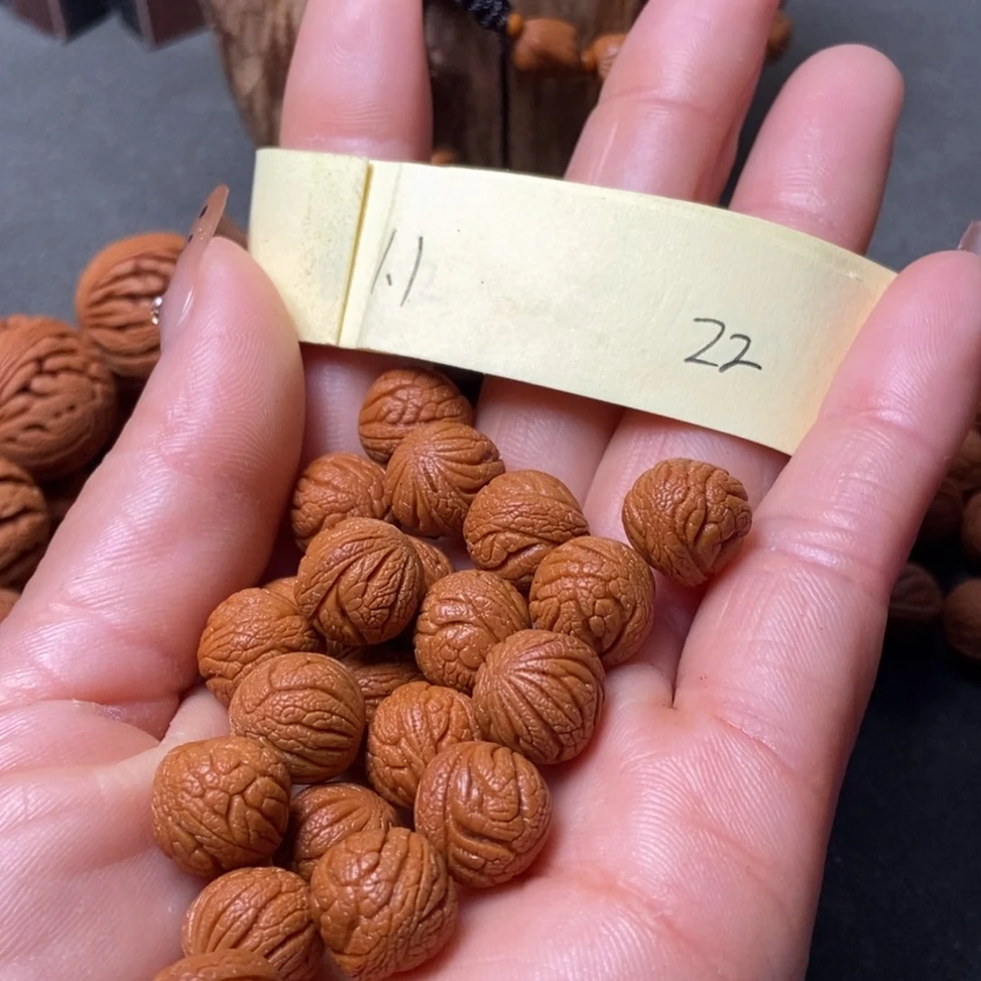 吊坠桃核陕西秦岭山桃核