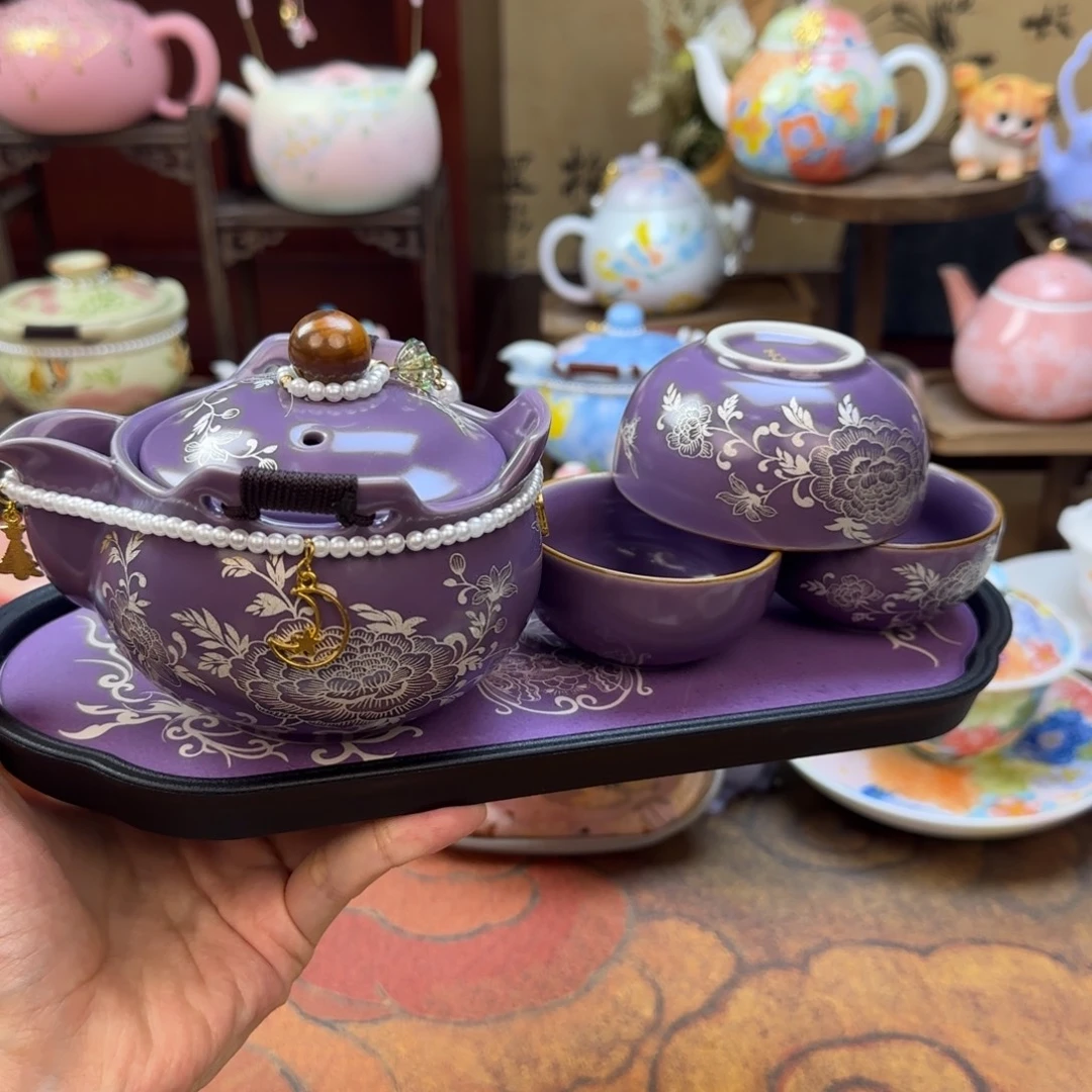 孤品茶具就一件，拼拼手速～