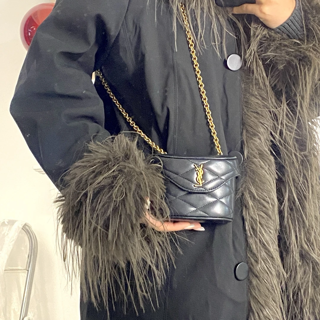 95新 YSL/圣罗兰 ysl黑金Toy jun box