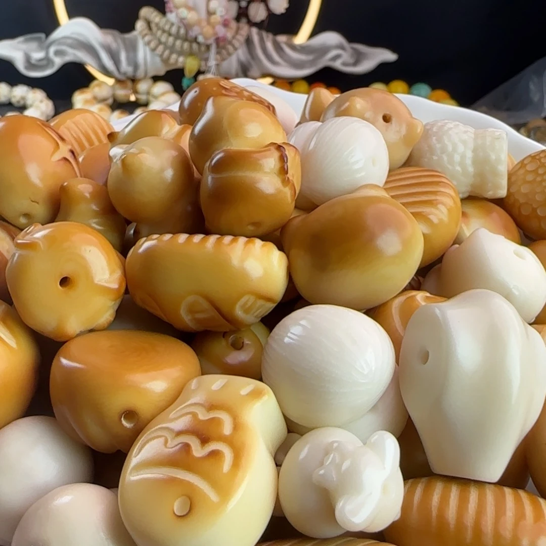 菩提根/象牙果手串微微瑕疵大尺寸2颗（自选）