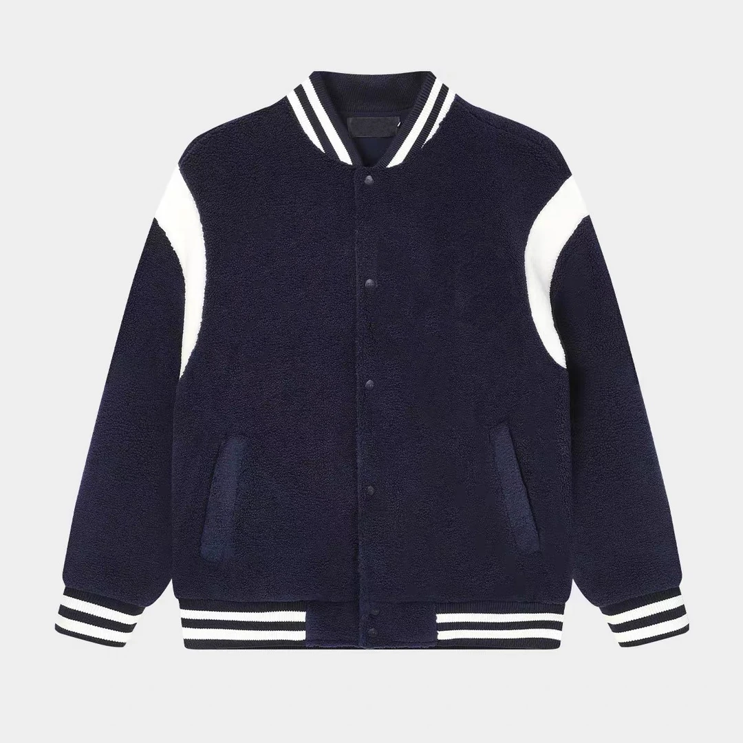 【敏敏】非常快乐！349502男士摇粒绒棒球服外套 ~F11M349502FDB