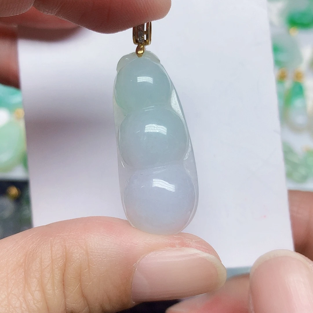 翡翠未镶嵌颈饰4566777