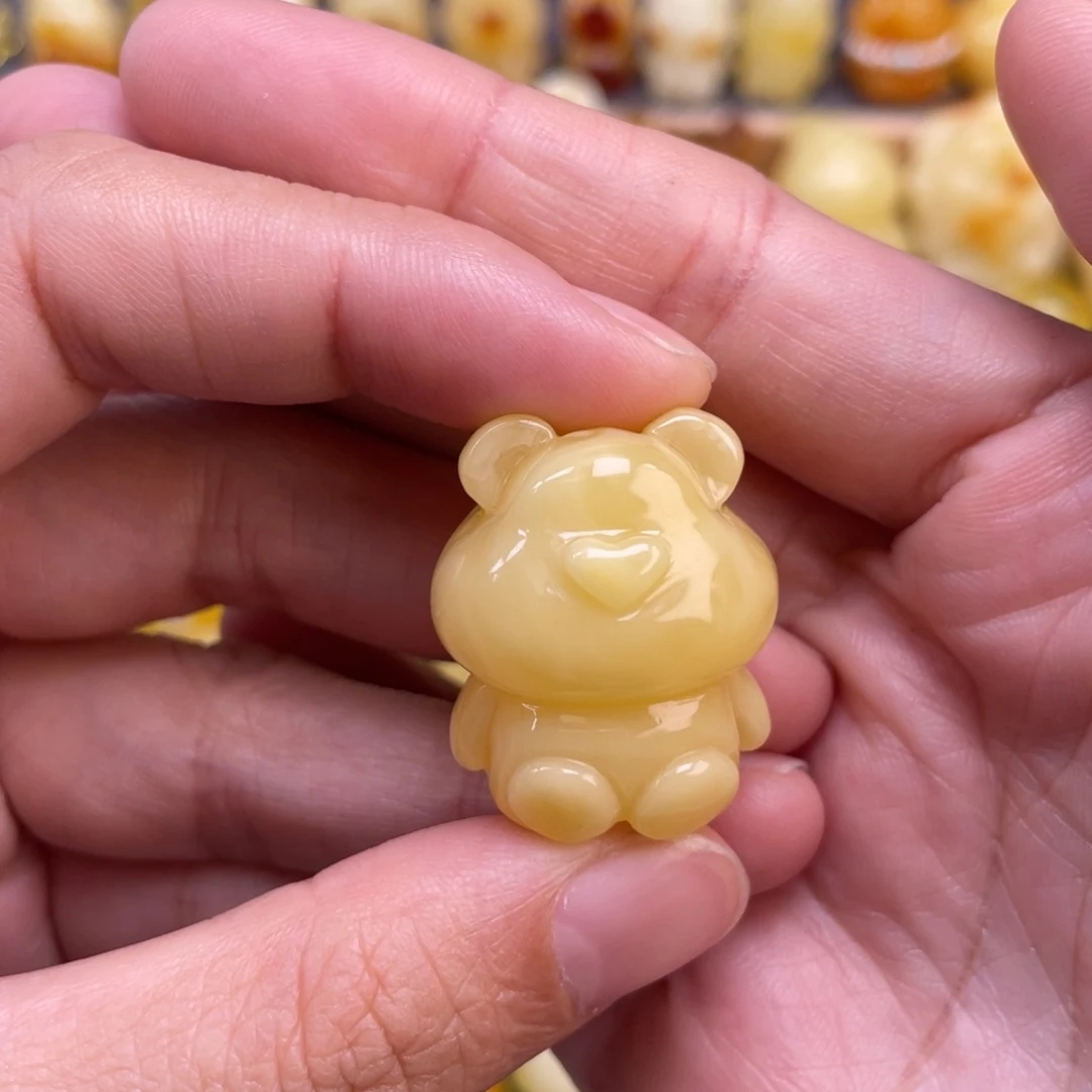 裸石琥珀未镶嵌蜜蜡