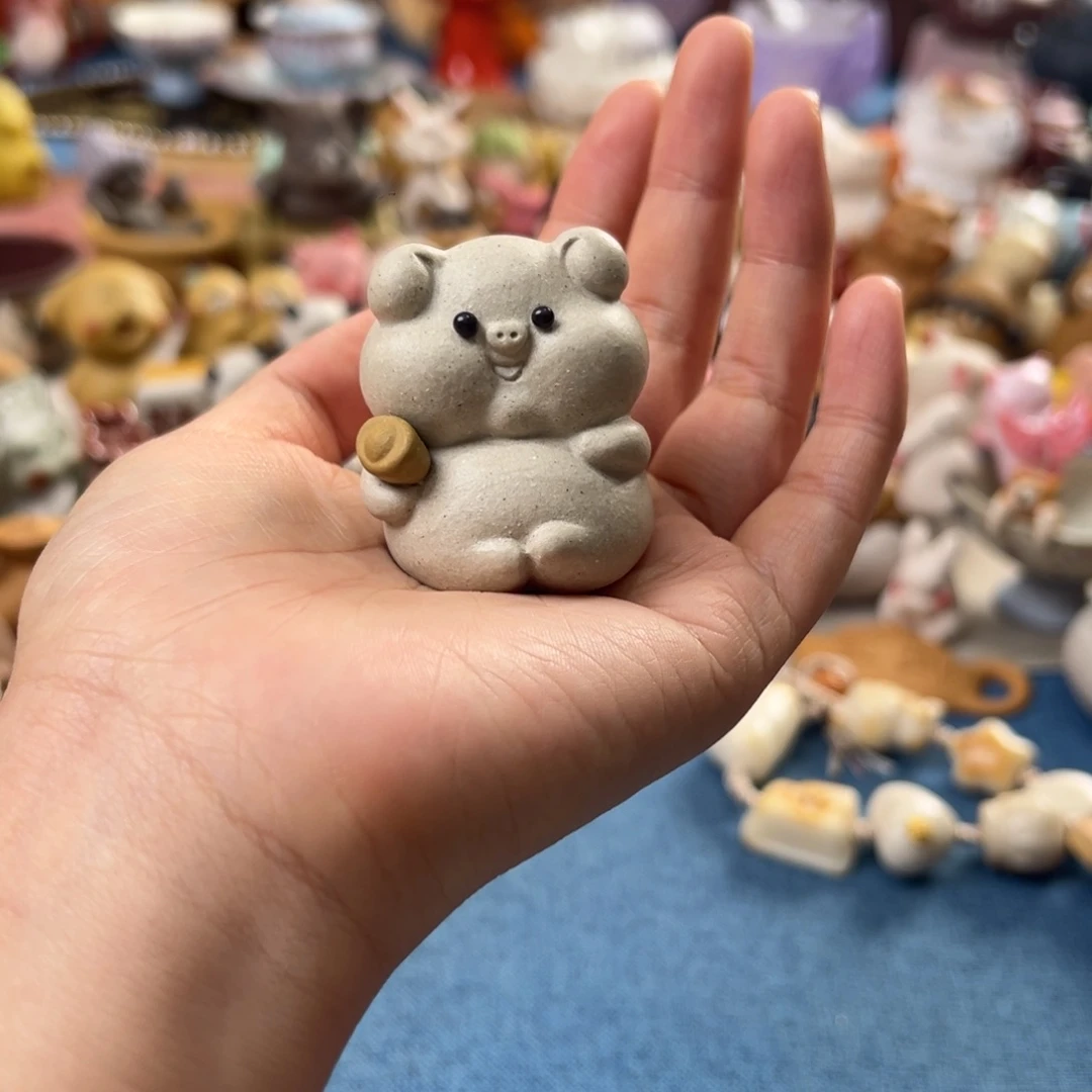 紫砂茶宠手工制作