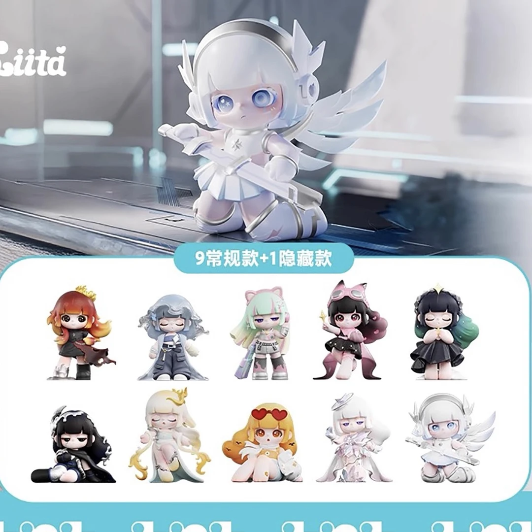 【拆盒】正版荔挞Liita沐光而行系列盲盒潮玩手办可爱公仔桌面摆件