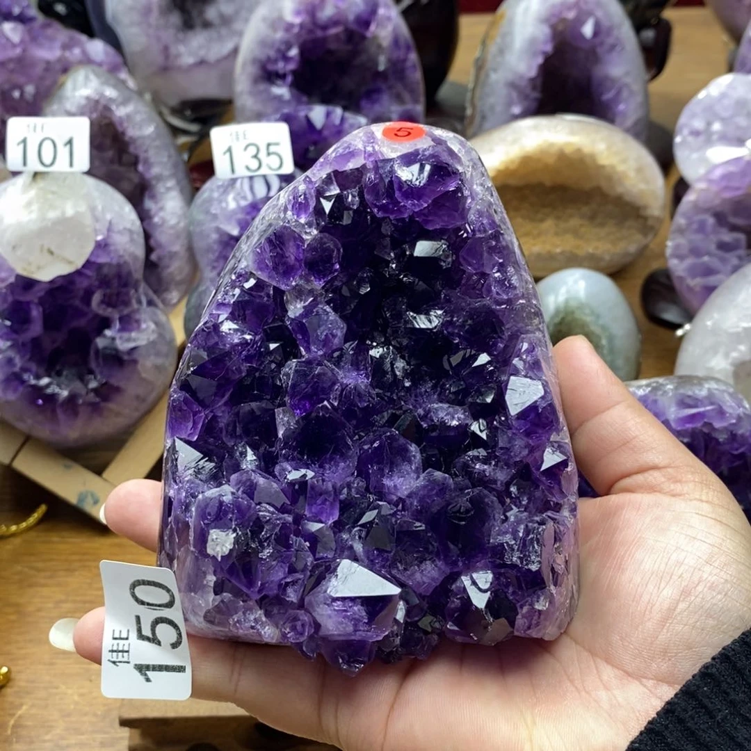 未镶嵌大型摆件（非配饰）紫晶S****3