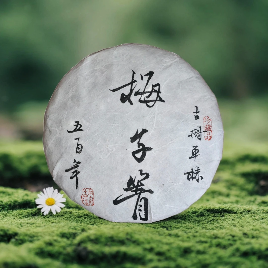 梅子箐五百年古树单株头春普洱生茶357克