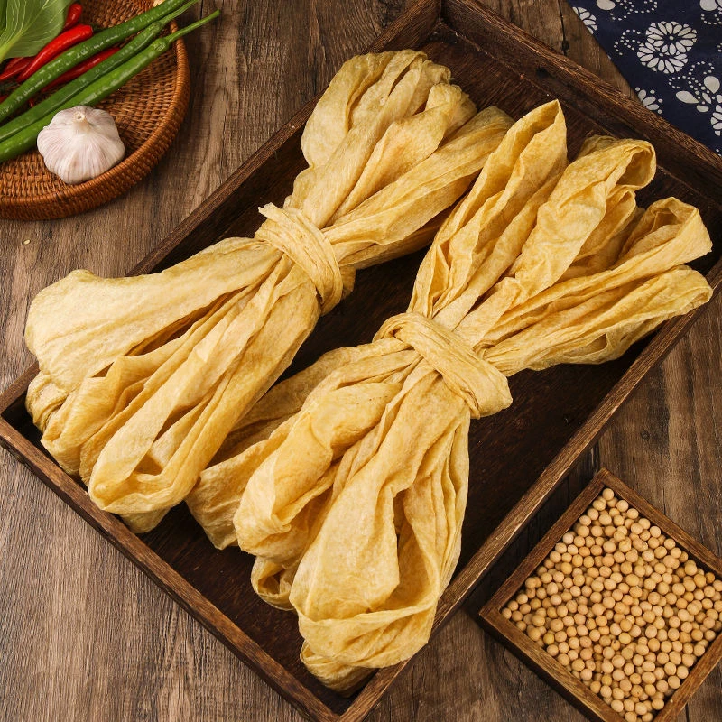 长条豆皮 素牛排 手工无盐粒大豆素肉豆制品素肉