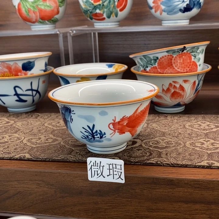 釉下老陶泥手工绘制