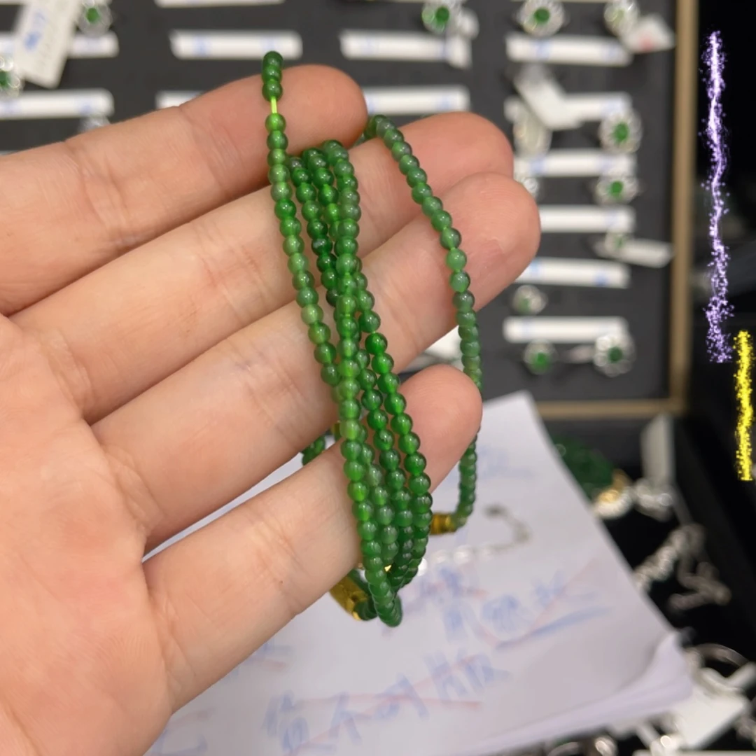 翡翠戒指未镶嵌翡翠手链