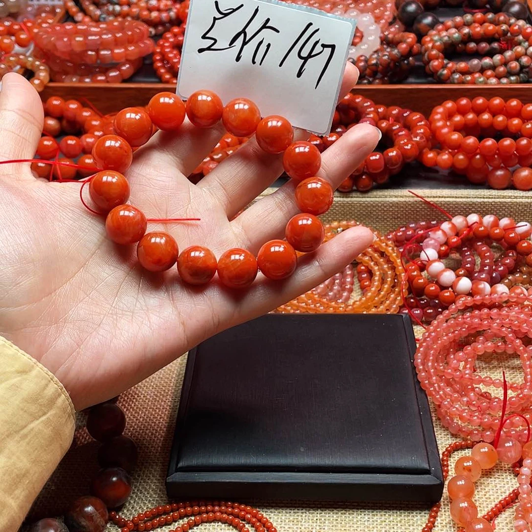 手链未镶嵌南红玛瑙茶***来