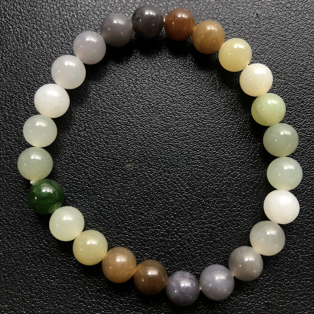 57和田玉四季彩多宝手串/202252保利厦门拍卖