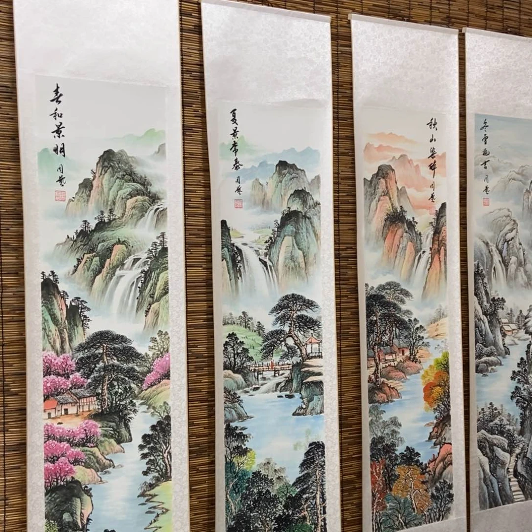 国画Y老师手笔手绘作品