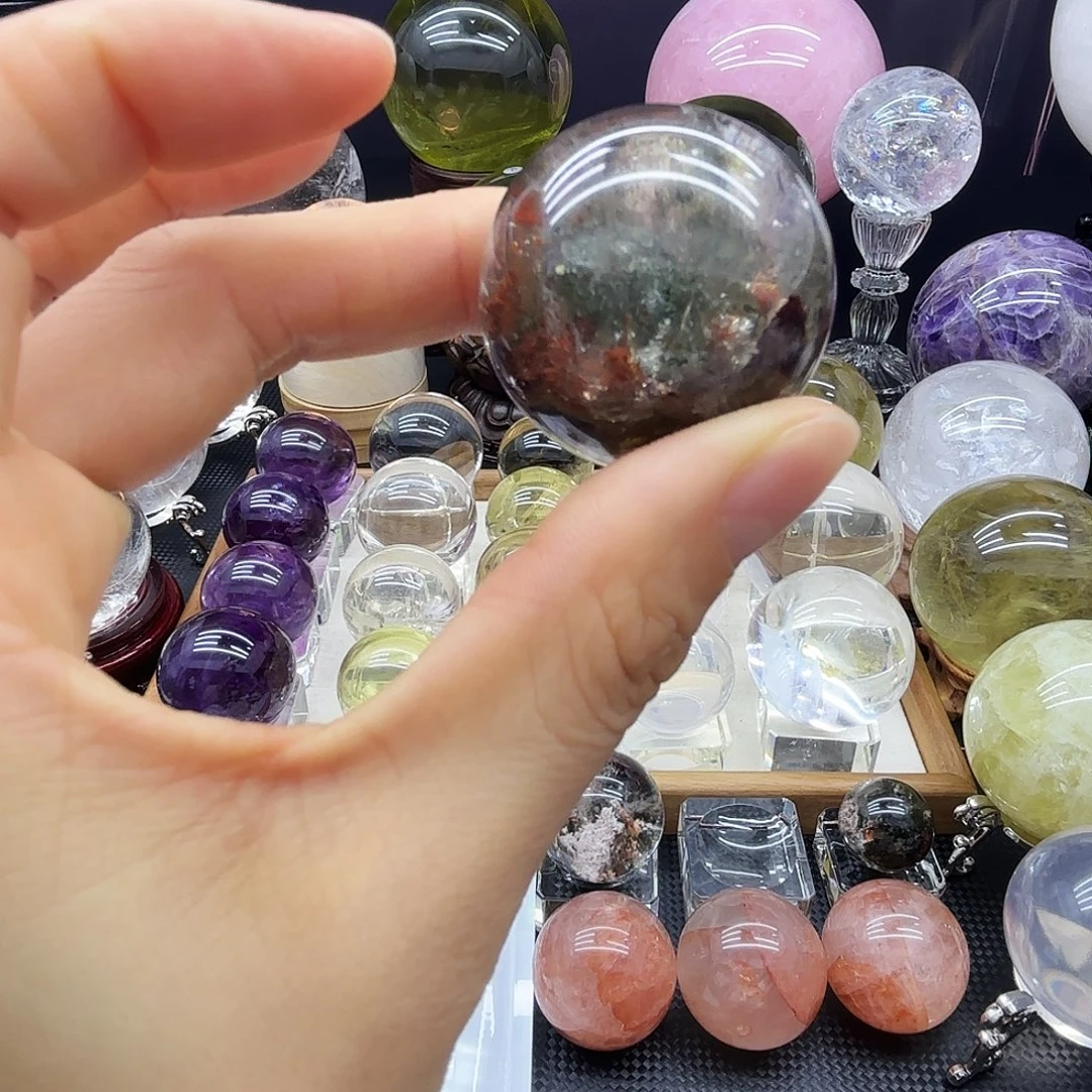 珠宝半成品未镶嵌紫晶3.6公分