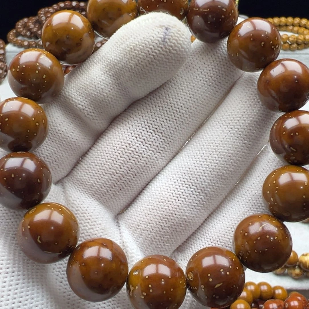 紫金鼠手串紫金鼠瑕疵款闪38