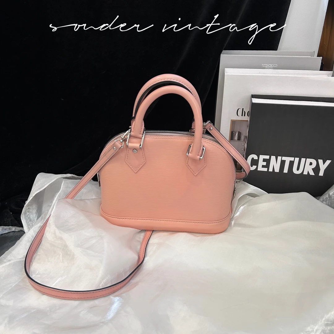 95新 LouisVuitton/路易威登 lv贝壳bb斜挎包