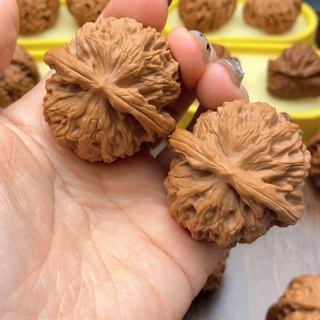 把件文玩核桃43尺金麒麟