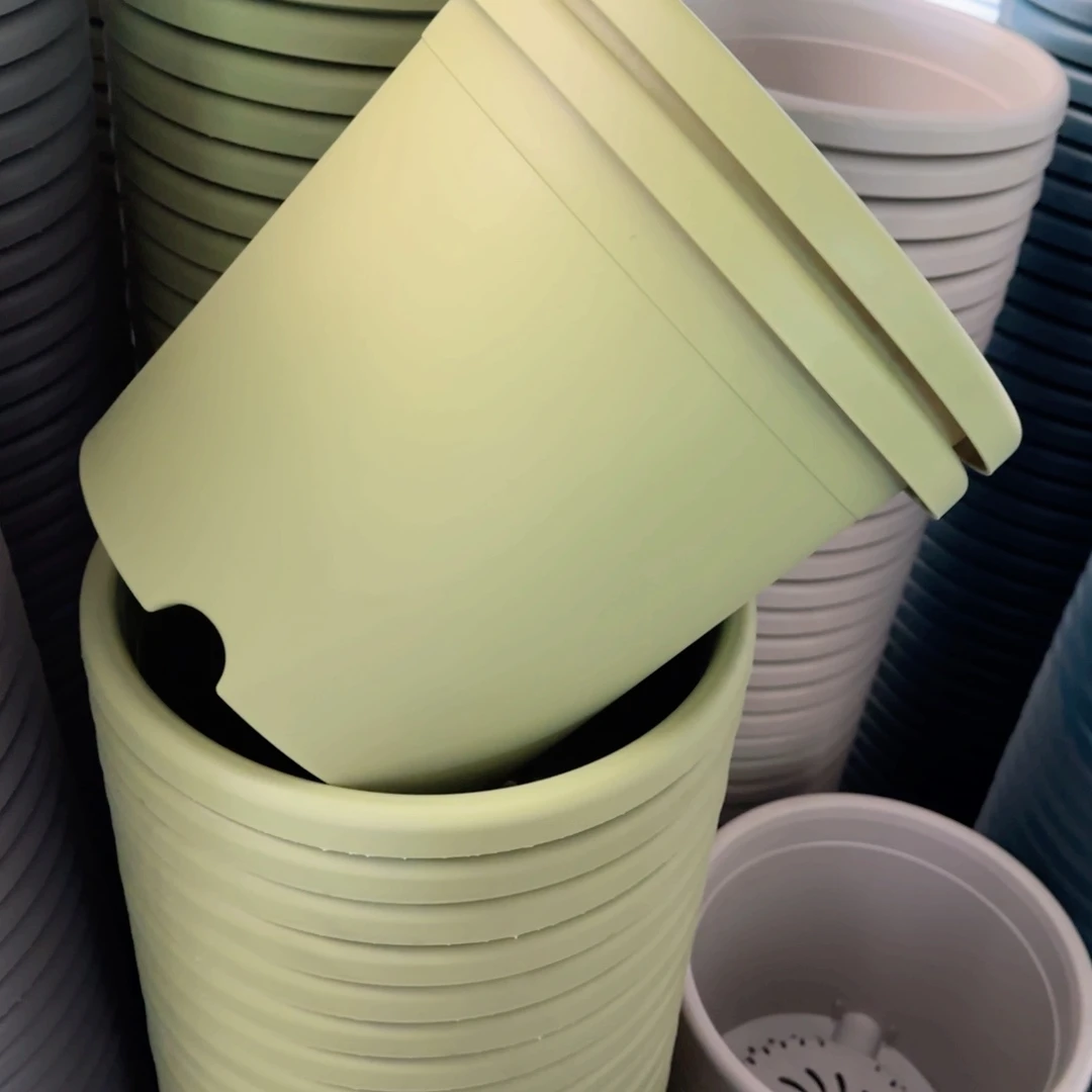 树脂四季盆5#无拖果绿6