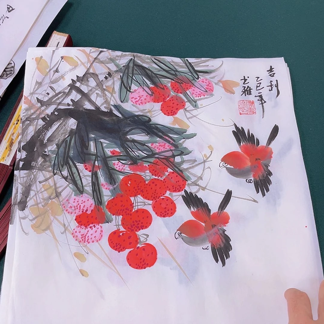 国画宣纸国画纯手绘作品