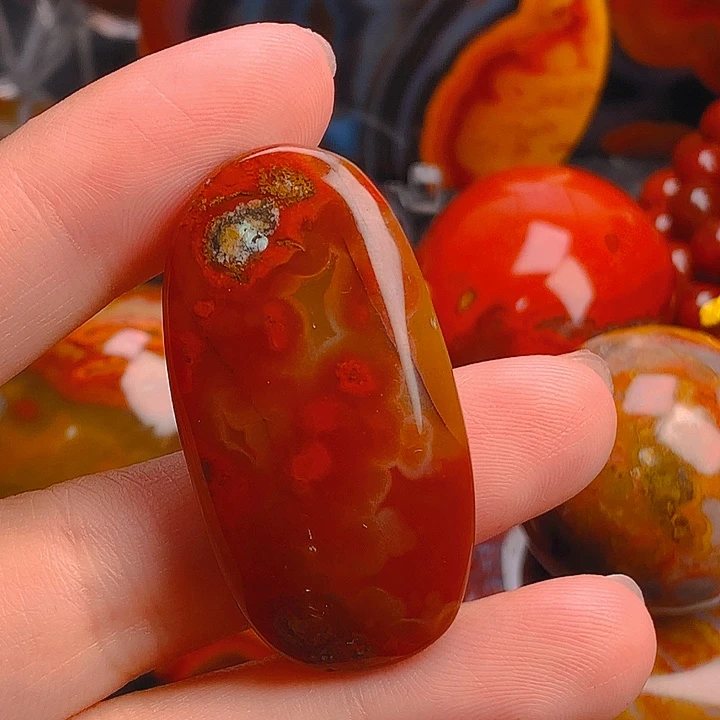 玛瑙/玉髓颈饰未镶嵌小*