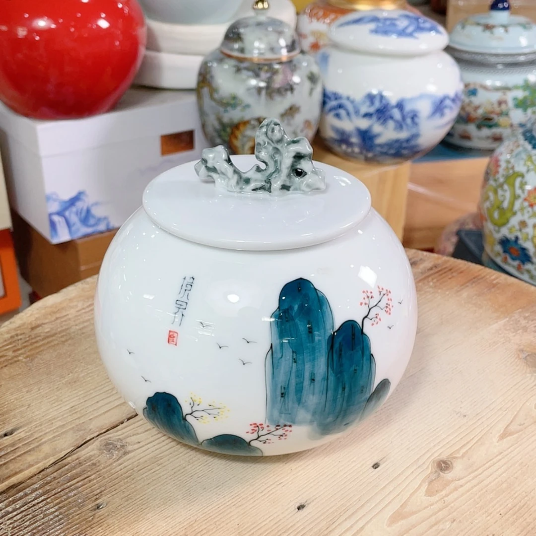 【闪购商品】罐陶瓷茶叶罐密封罐