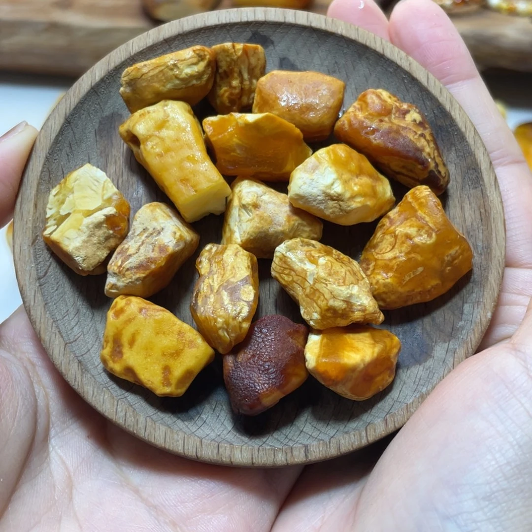 定制琥珀9*8老型手串 21颗