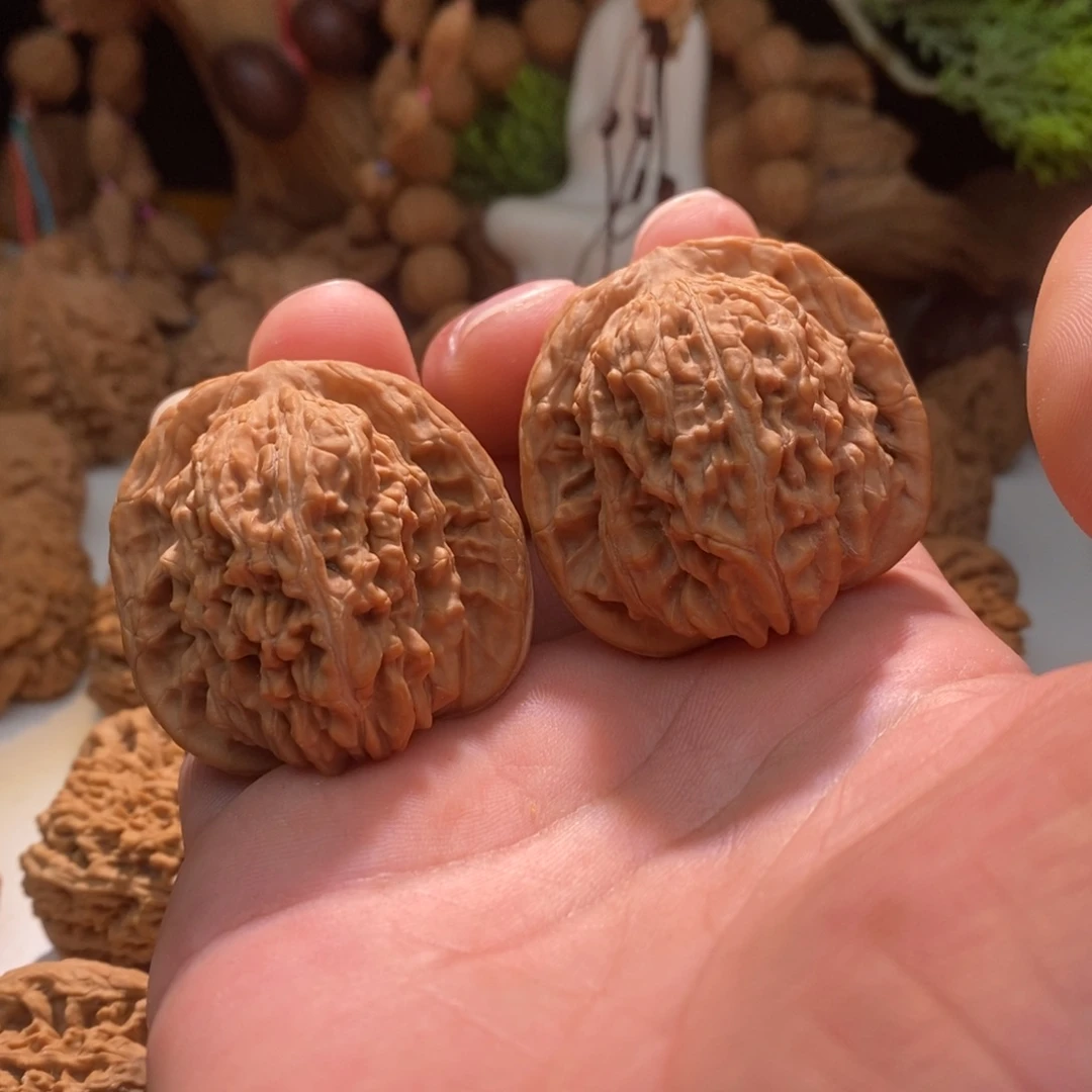 吊坠文玩核桃四座楼43