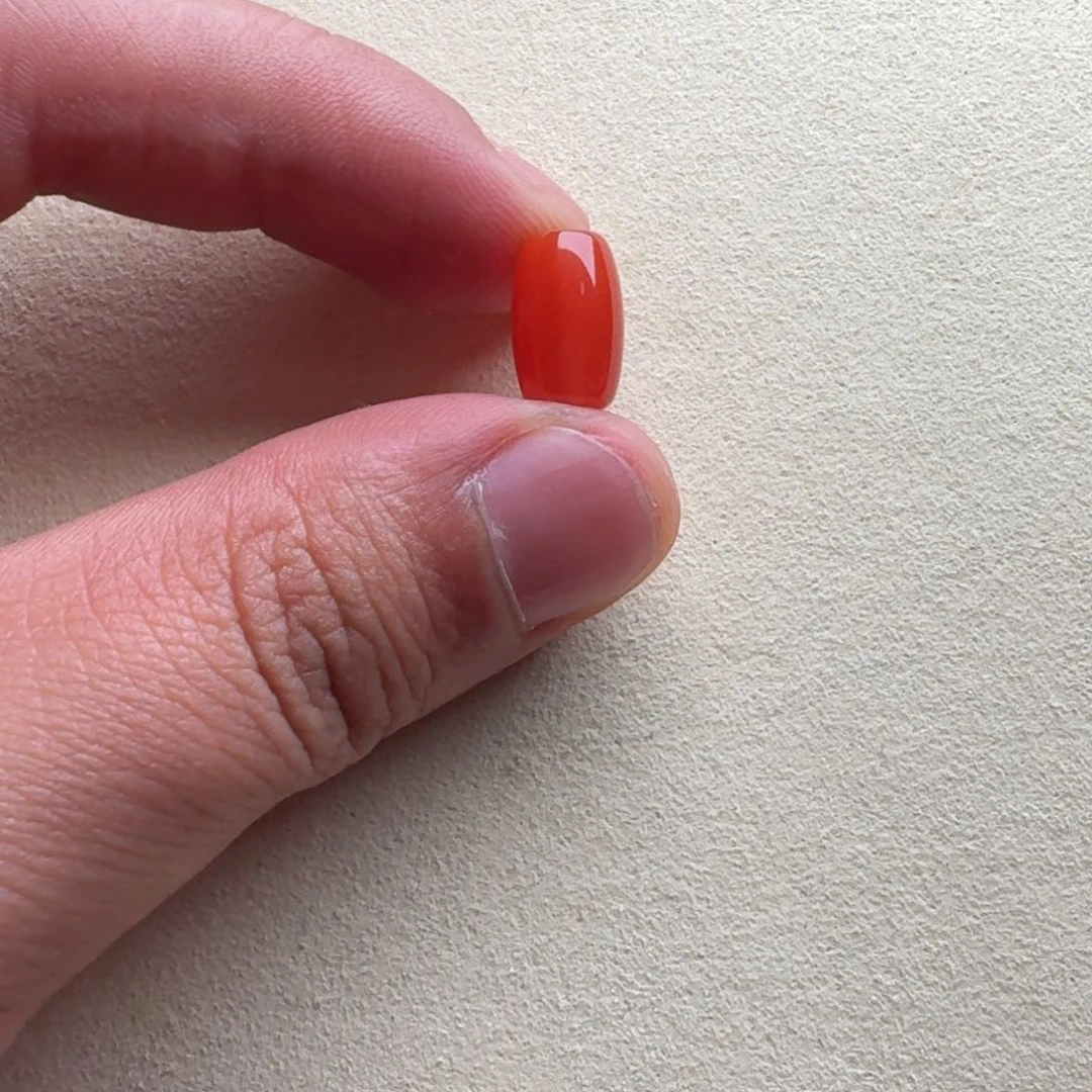 南红玛瑙桶珠未镶嵌喜**雅