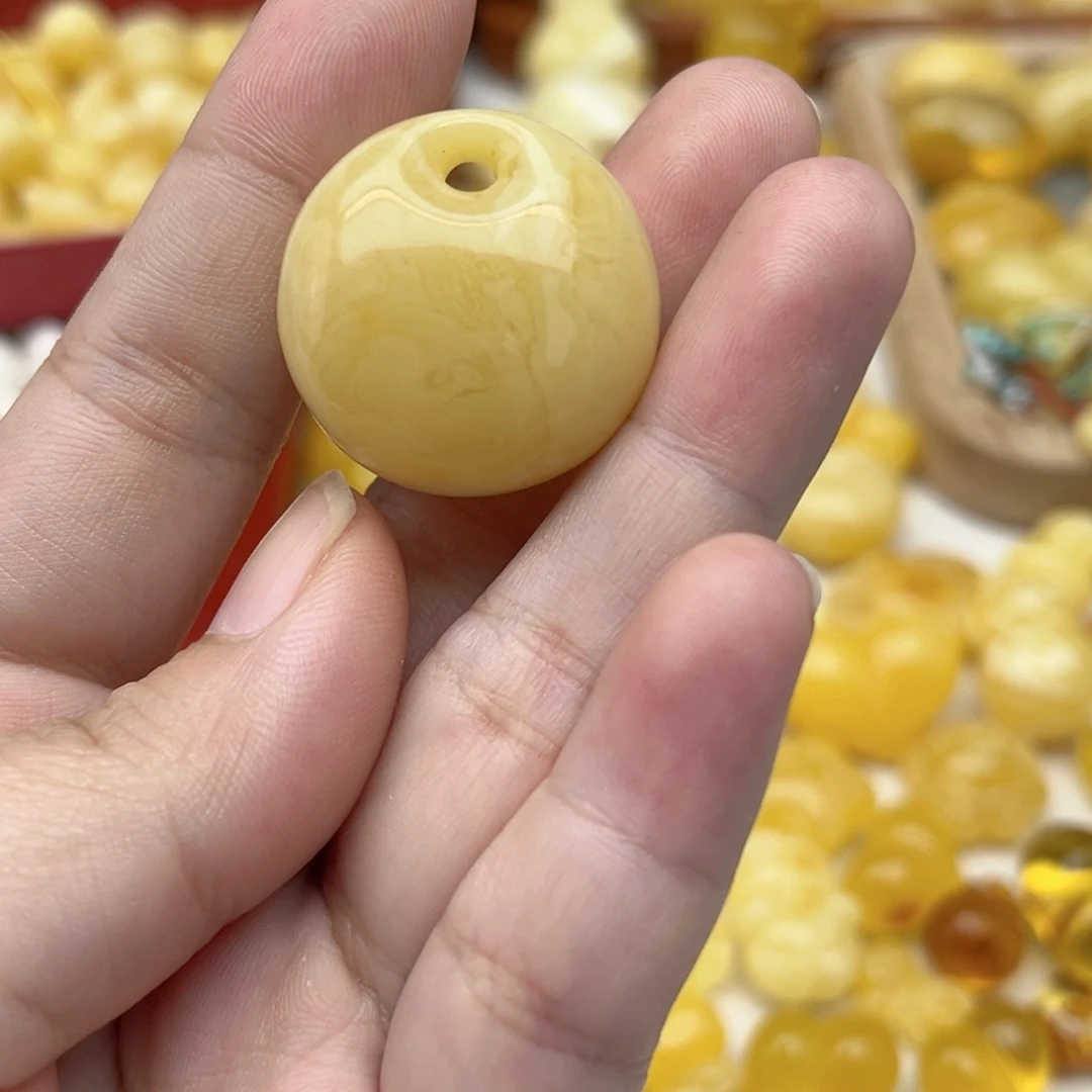 裸石蜜蜡未镶嵌天然