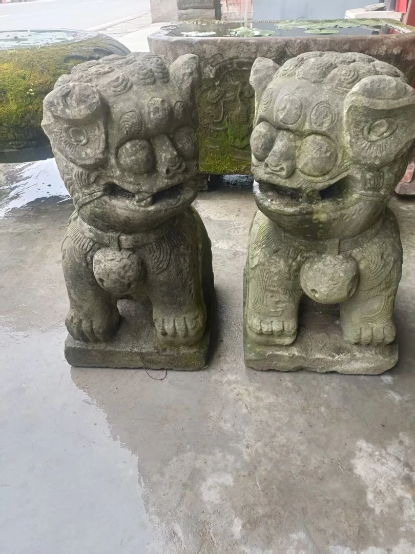 精品石雕石狮（不支持7天无理由退货）