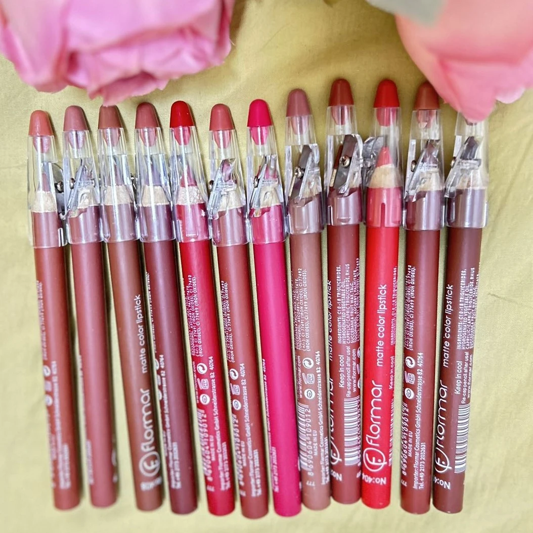 【jintak】kubi 12支 filorma 防水持久口笔画唇笔唇线笔女网红