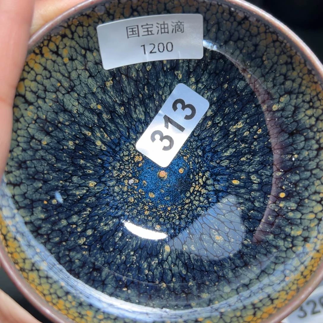 茶盏全手工原矿原釉建盏