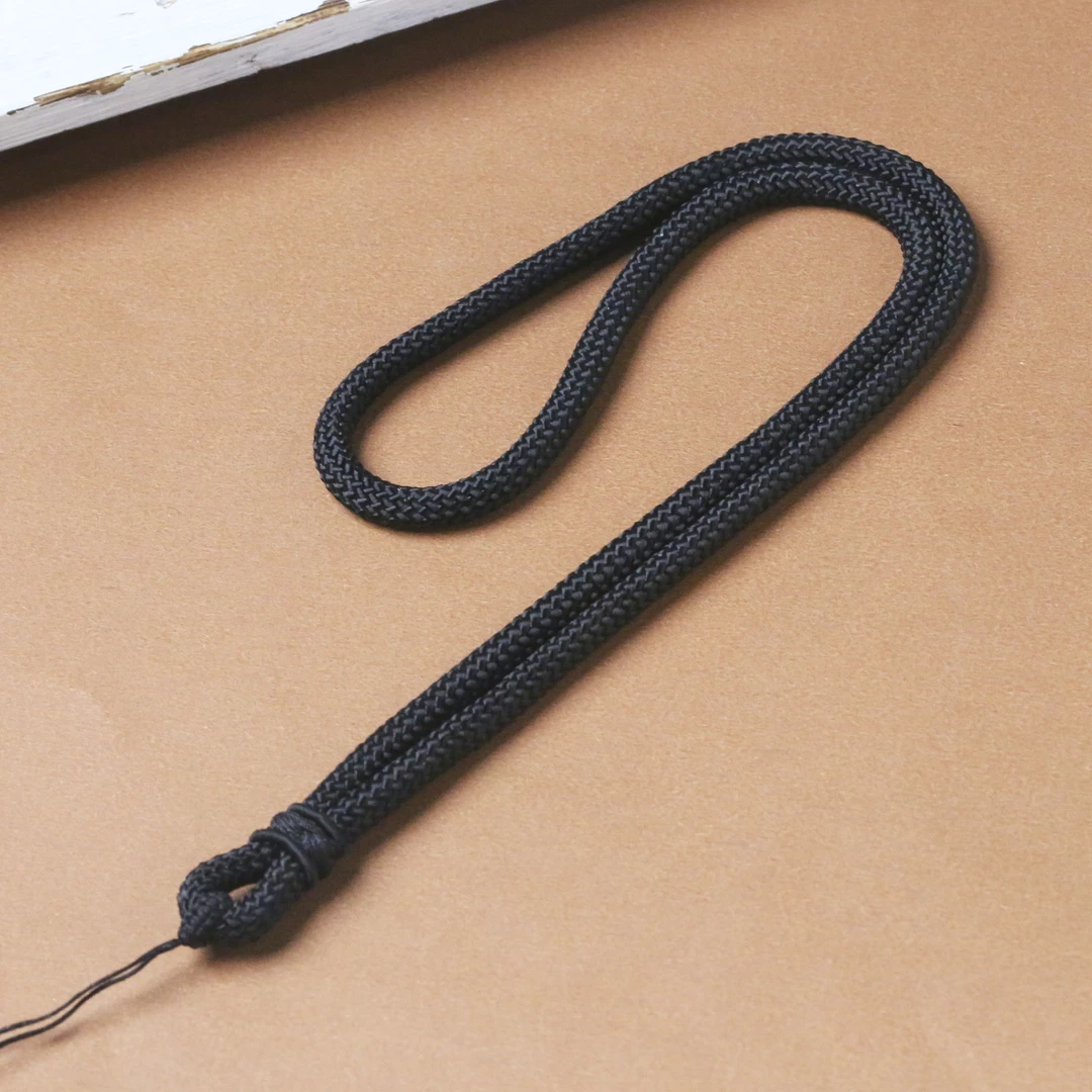 加粗6MM款纯手工编织吊坠挂绳男女款项链绳子固定款复古65