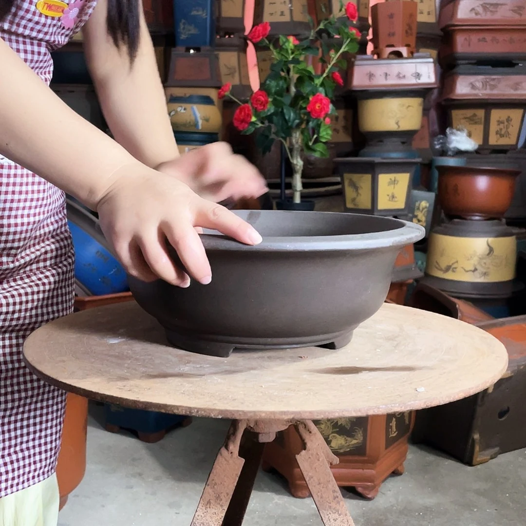33紫泥碗盆花盆花盆花盆