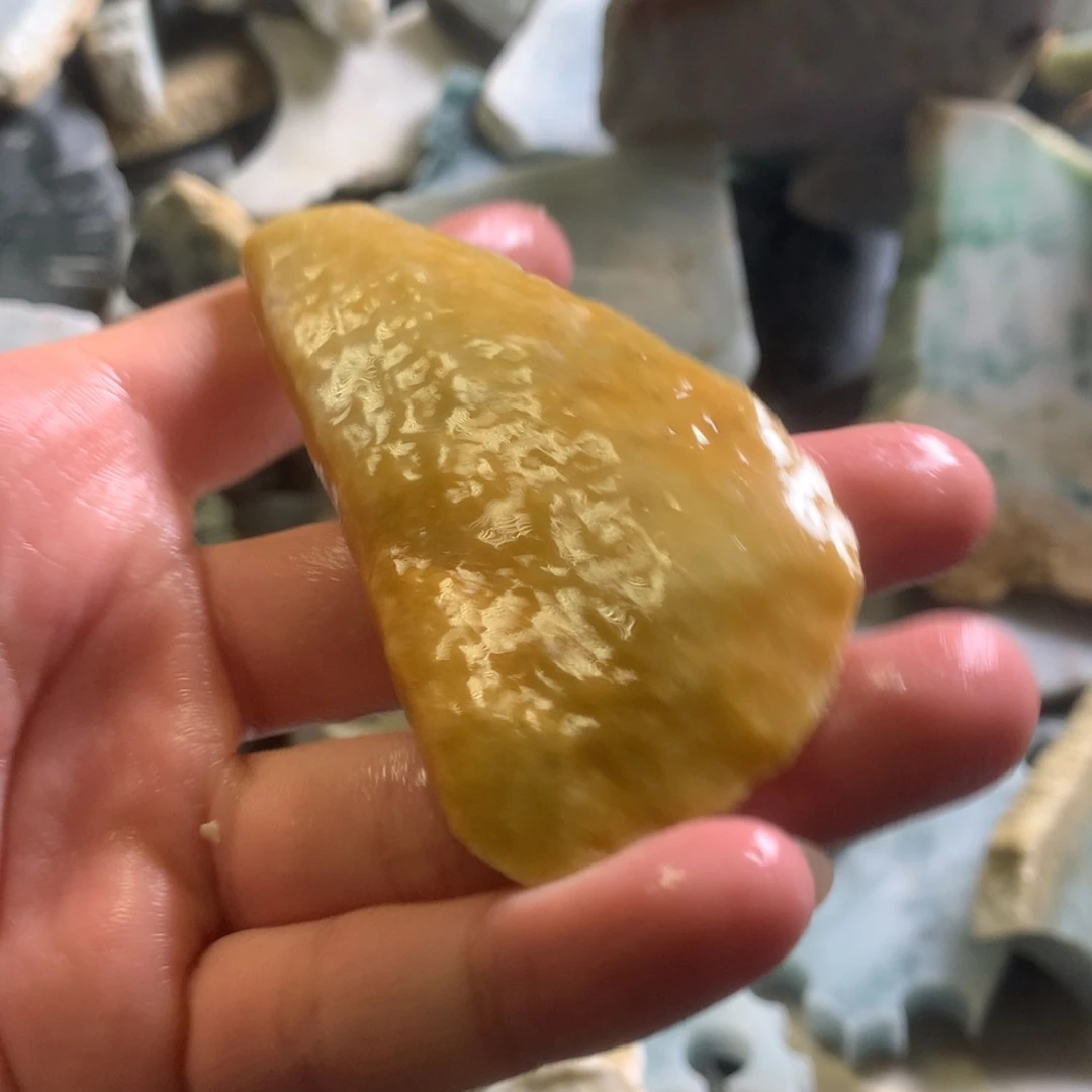 翡翠颈饰未镶嵌缅甸翡翠