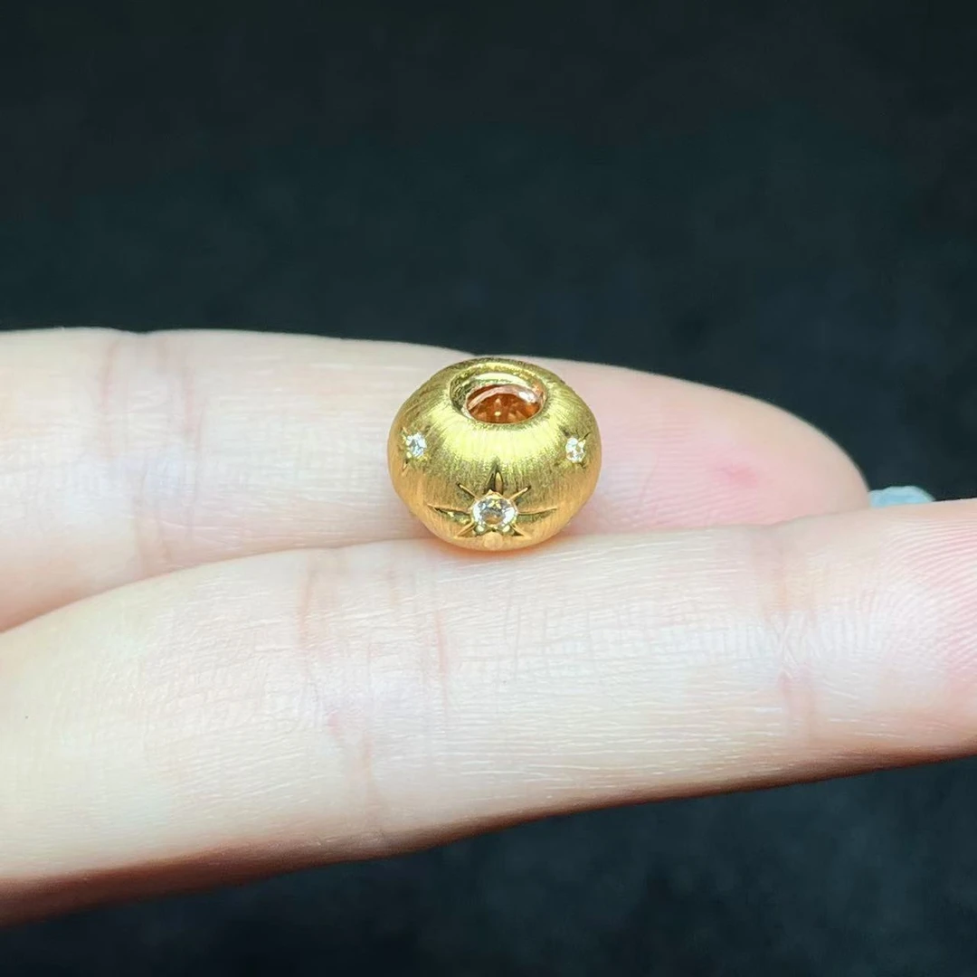 【善玉堂】18K金单珠配件HL39H75【尺寸 11mm+】多样性发一