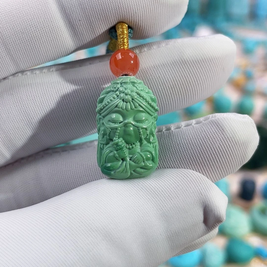 绿松石珠宝奇石未镶嵌