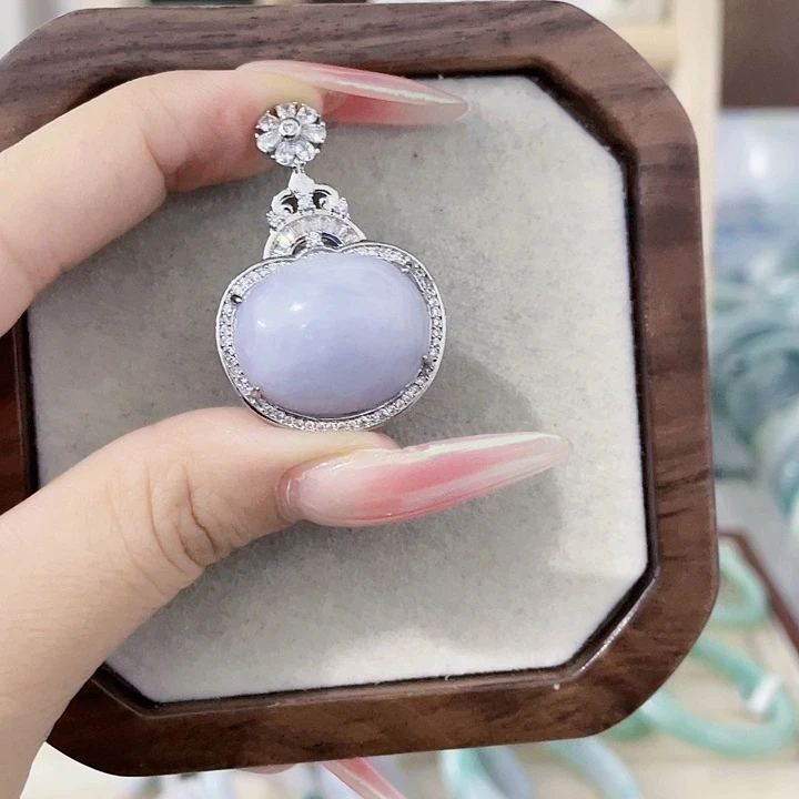 翡翠未镶嵌颈饰天然翡翠Ａ货