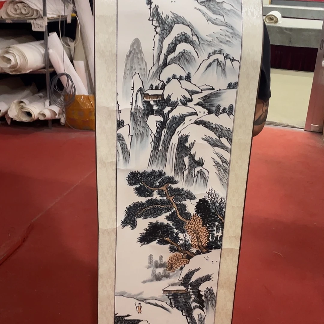 国画在这一刻就开始很想