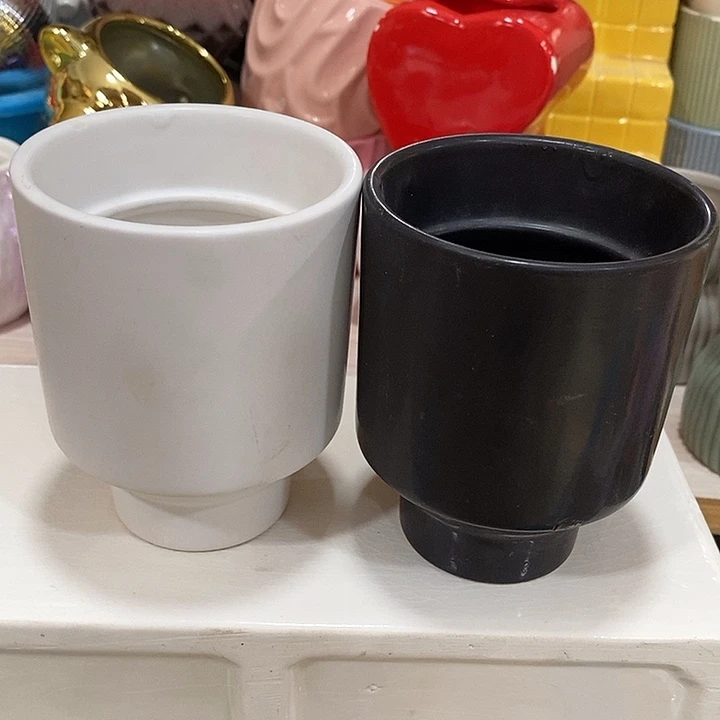 摆件陶陶盆有孔 瑕疵介意勿拍