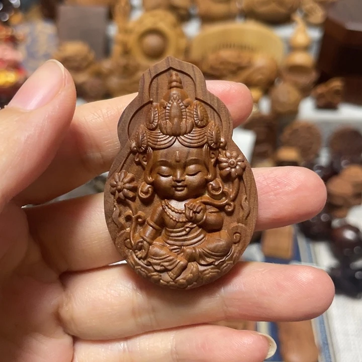 旅****檀香木其他渡姆印度老山檀香牌子打孔后不支持退换货
