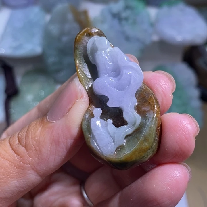 【闪购商品】颈饰未镶嵌翡翠悟道