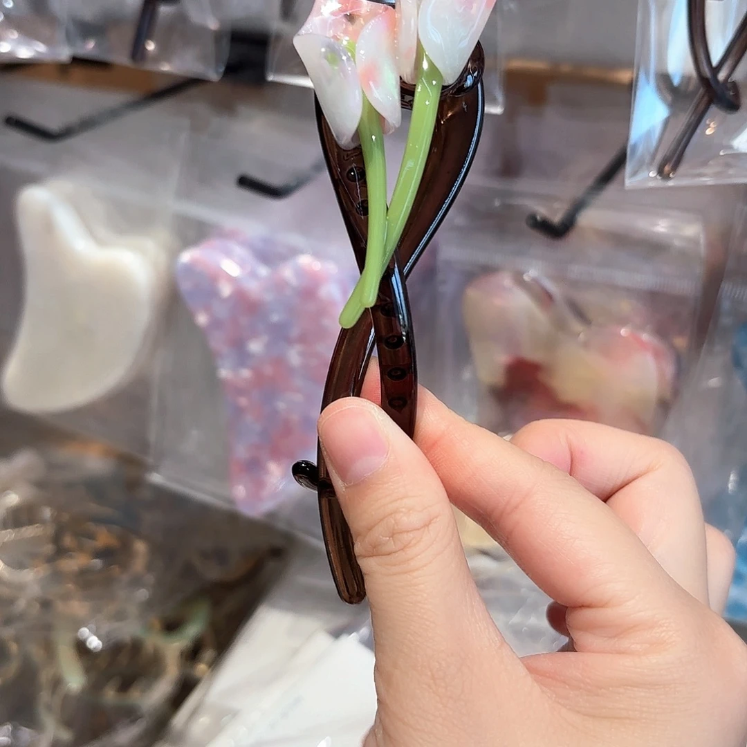 铁合金布艺妞妞夹