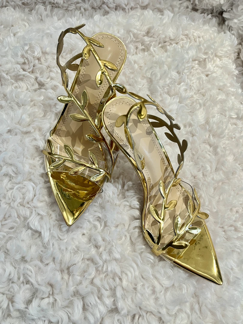 BLAVCPEON【荆棘花】时尚百搭女人味高跟鞋A8430576H