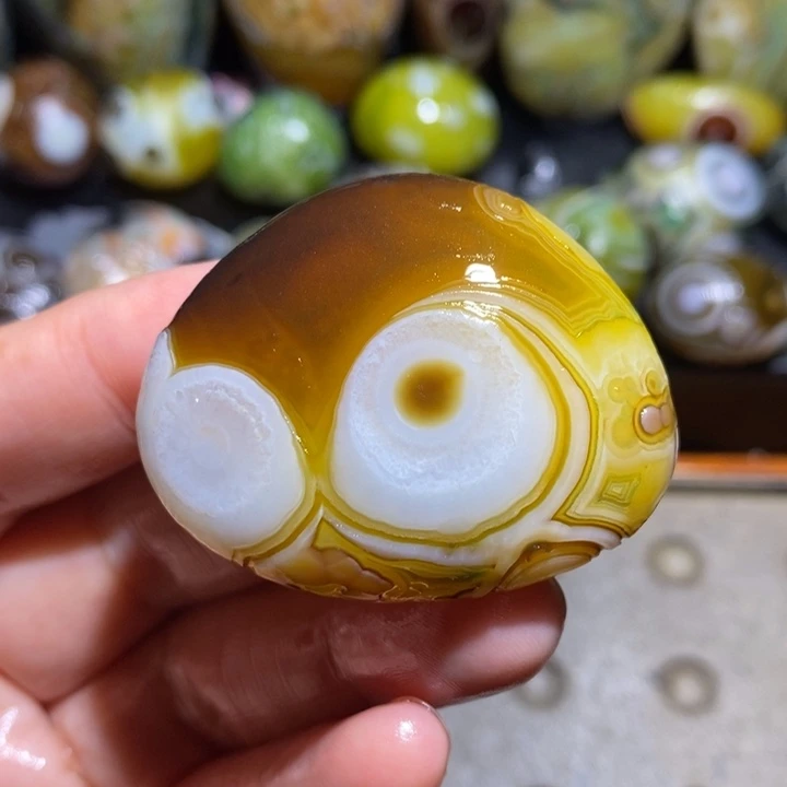 未镶嵌玛瑙/玉髓珠宝半成品49