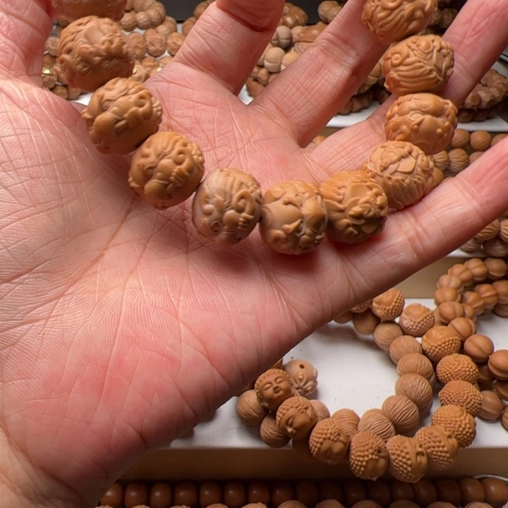 猴头核桃吊坠陌*大鹏鸟