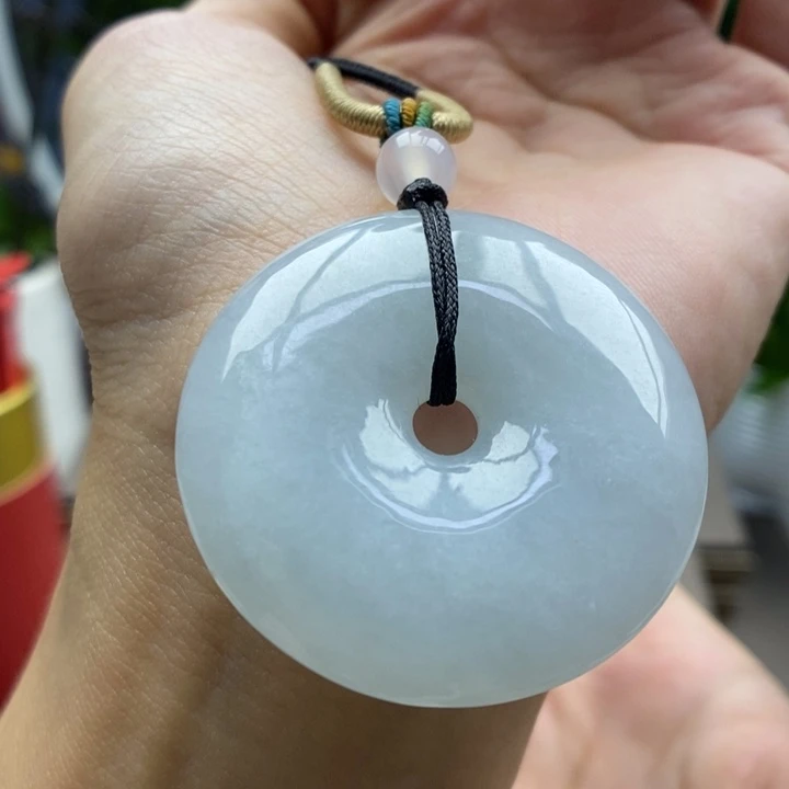 翡翠未镶嵌颈饰吊坠2
