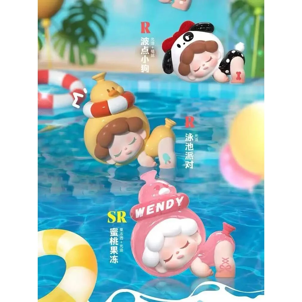 【拆盒】Wendy逃离地心小队 萌趣潮玩可爱摆件金属质感桌面收藏礼