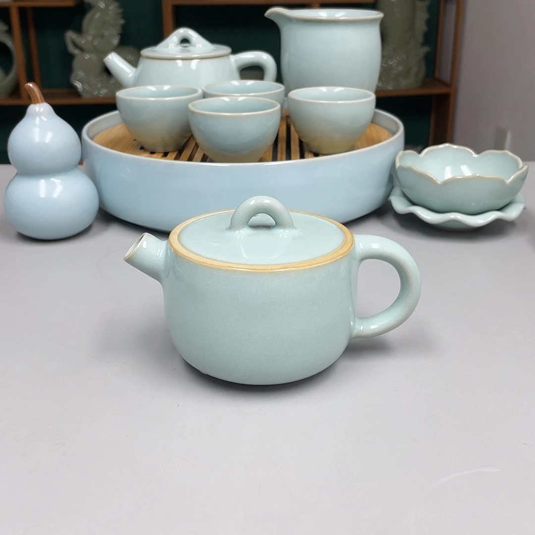 瓷赵琳老师炮嘴壶微瑕
