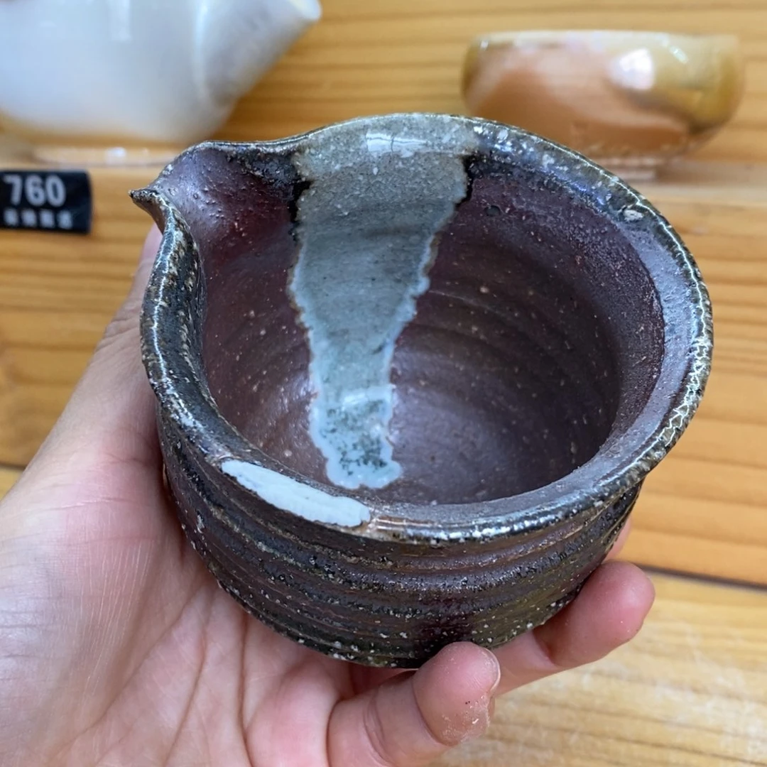 陶园柴烧，精品高货猫*752瑕疵2